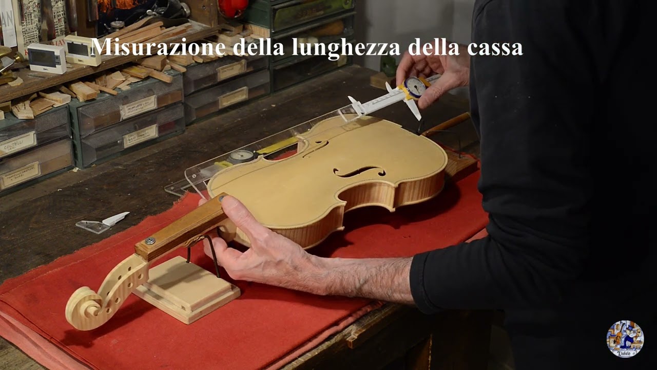 Calibri per misurare violini e viole - Calipers to measure violins and violas