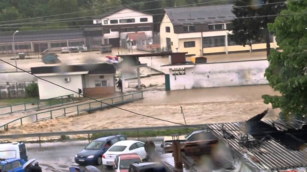 Valjevo 15 05 2014, prilog za TV Prva - Poplave i KPZ