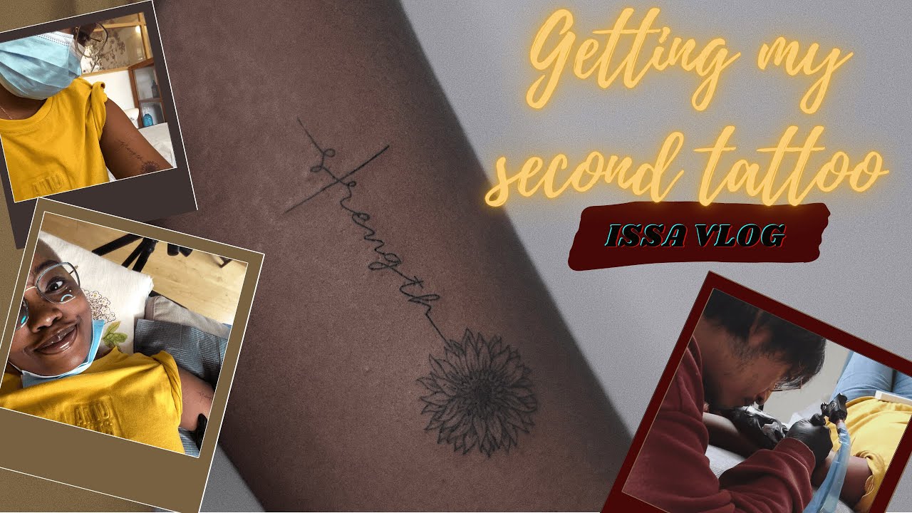 VLOG: GETTING MY BICEP TATTOO|| Nandie Lolo || Zimbabwean Ndebele YouTuber 🇿🇼