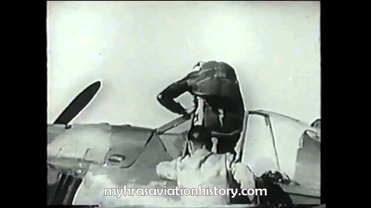 Focke Wulf Fw 190 - B&W Video - Kurt Tank's German Fighter Seen In Full Fighting Action