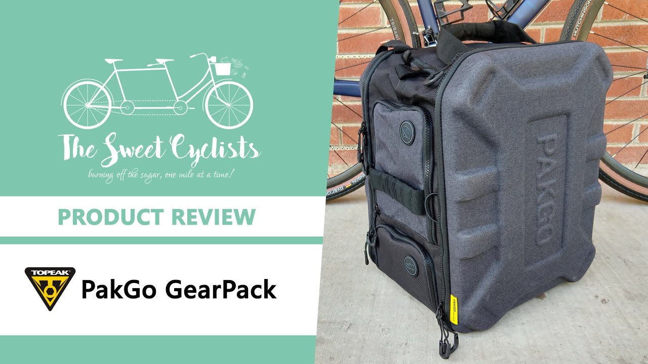 Keep your cycling gear organized - Topeak PakGo GearPack Review - feat. 38L Capacity + Hardshell