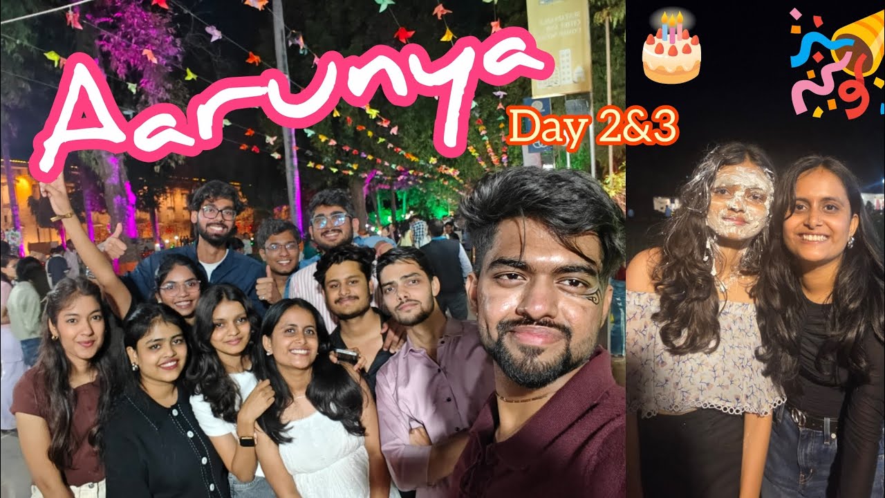 Aarunya Fest Day 2 & 3 | Bandish Club Live + DJ Kashish Night | Full Masti & Friend’s Birthday🎉