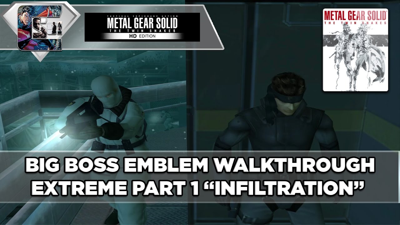 Metal Gear Solid: The Twin Snakes / Walkthrough / Extreme / Big Boss Run Part 1 