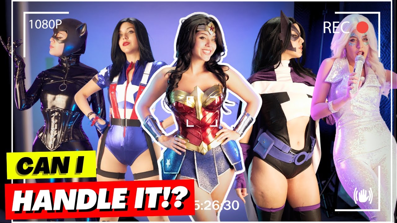 HOW I DID 12 COSPLAY Photoshoots in ONE Insane WEEKEND!