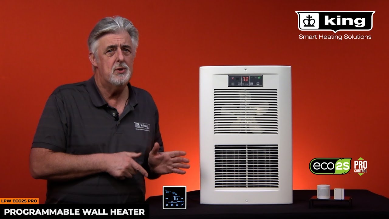 LPW ECO2S PRO 7-Day Programmable Wall Heater with Remote Sensing - King Electric - Training Video