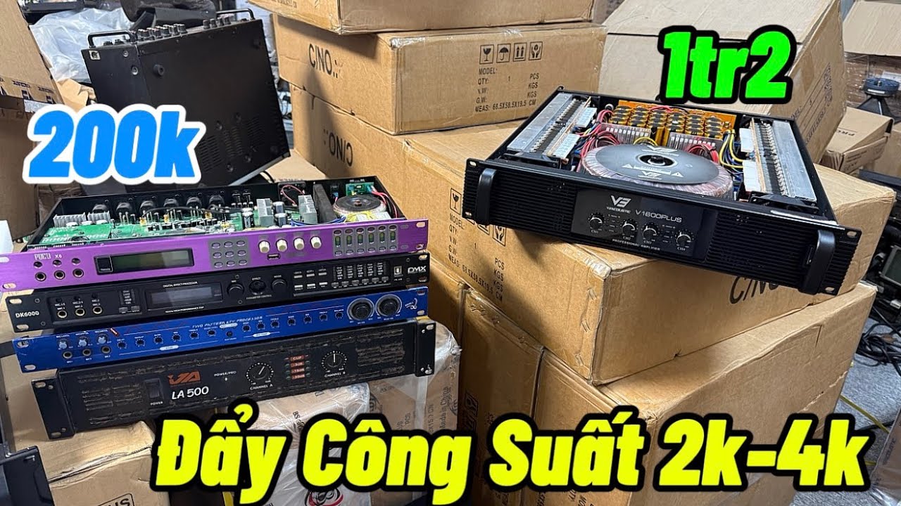 Thanh Lý Đẩy Công Suất 2k-4k Vang Cơ Bãi Giá Chỉ 200k/con V3 1600 Plus Lh:0832-328-885