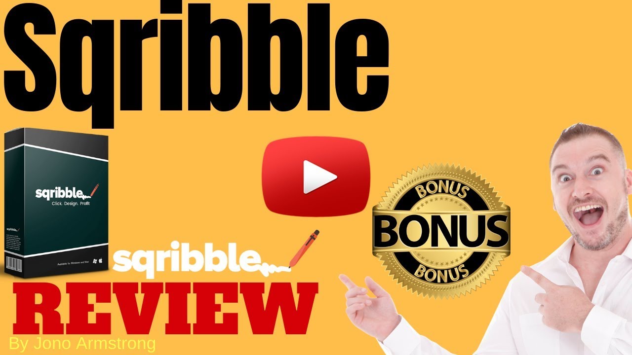 Sqribble Review, ⚠️WARNING⚠️ DON'T GET SQRIBBLE WITHOUT MY 👷CUSTOM👷 BONUSES!!!