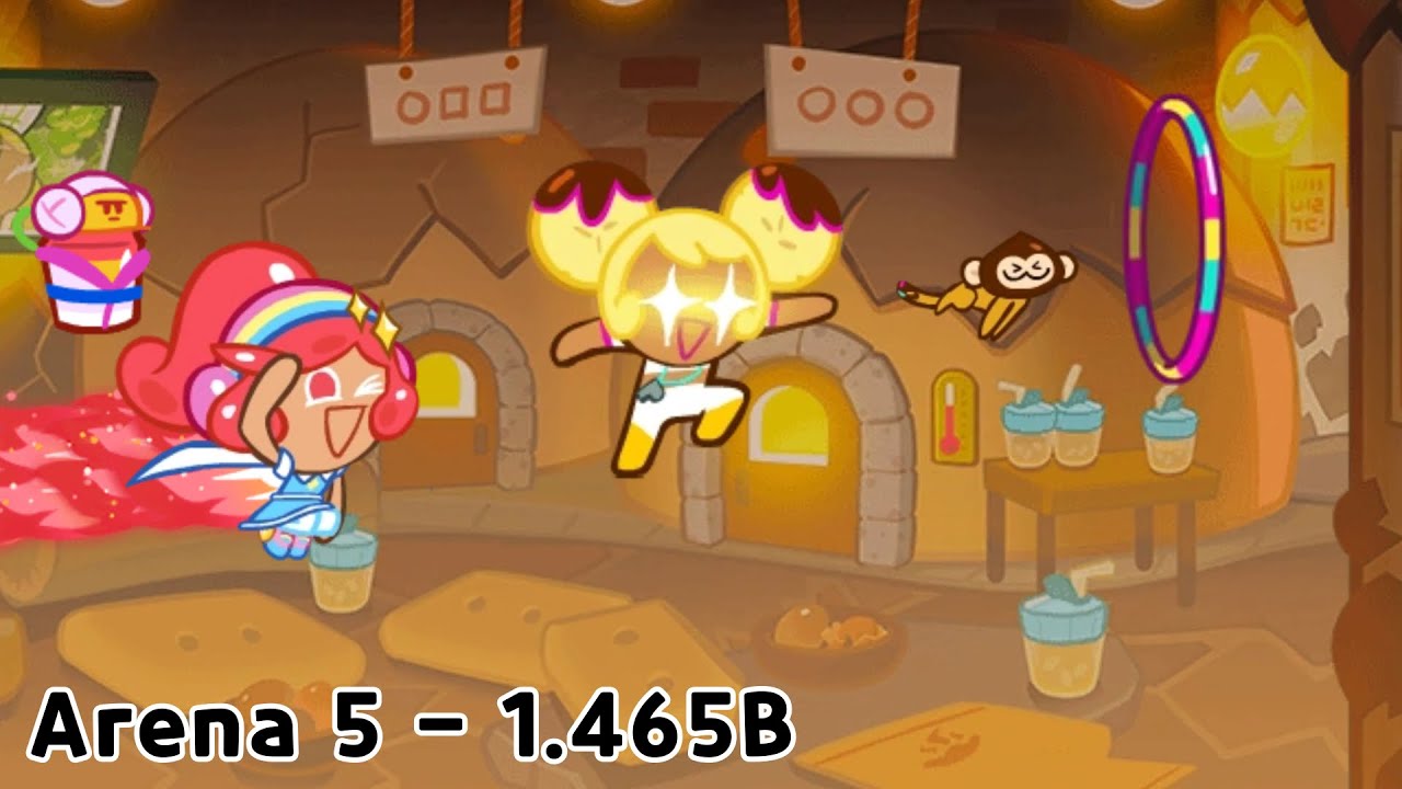 Cookie Run: OvenBreak - Guild Run Arena 5: 1.465B (The Legend of the Spirit Weapons Season)