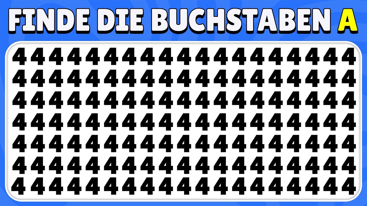 Finde das falsche emoji -Zahlen- und Buchstaben-Edition ✅ Leicht, Mittel, Schwer – 40 Level