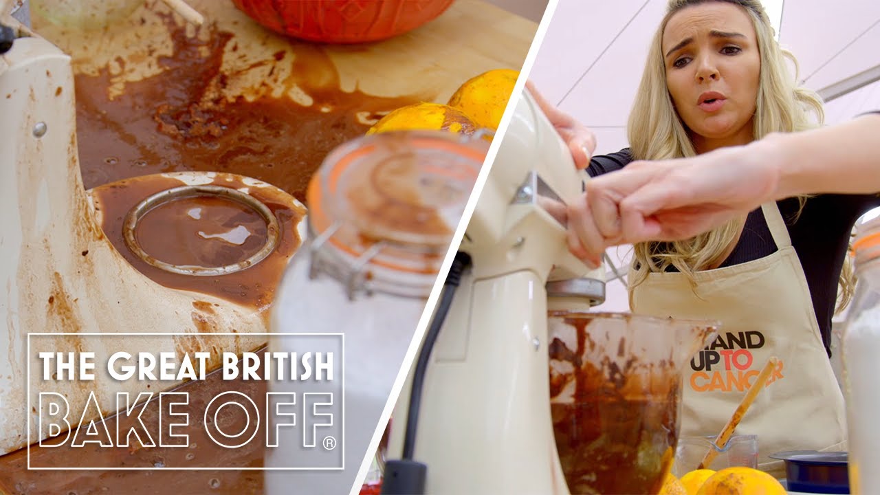 Is Nadine Coyle the messiest baker ever? | The Great Stand Up To Cancer Bake Off