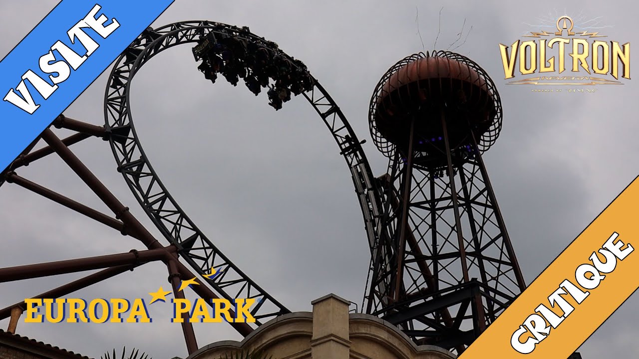 Visite d'Europa Park 🇩🇪 - À la découverte de VOLTRON ! ⚡️🎢