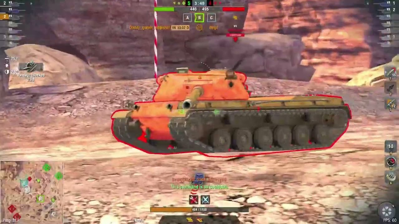 World of Tanks Blitz - NO WAY! That's not possible #worldoftanksblitz  #wotblitz