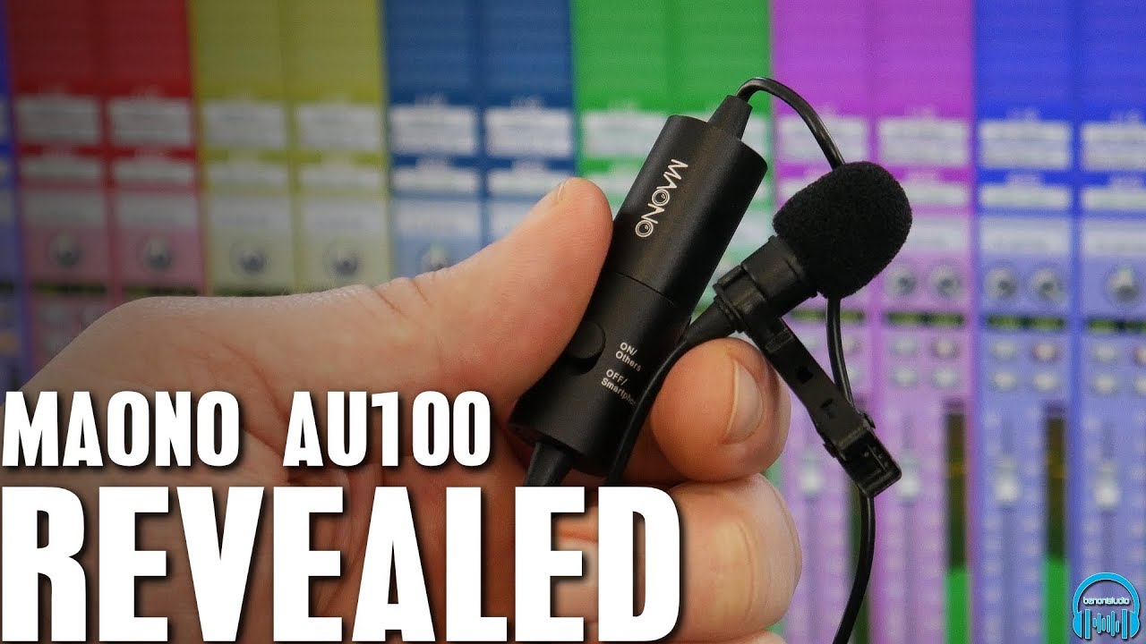 MAONO AU100 Lavalier Microphone - REVEALED