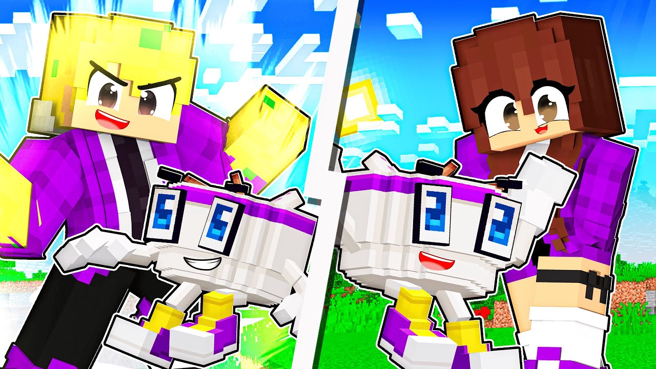 S4ULO foi TRANSFORMADO em uma MENINA no Minecraft