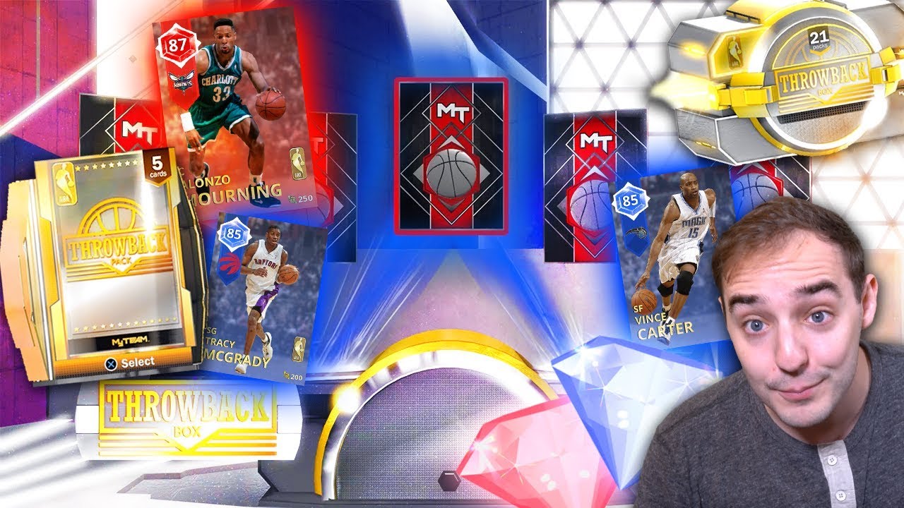NBA 2K18 My Team: Трейси МакГрэди и Винс в наборах! Ура! Открытие наборов в стиле ретро!
