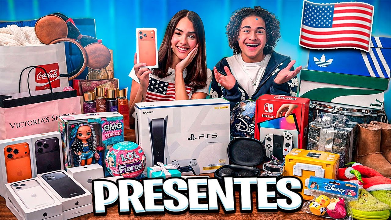 TODOS OS PRESENTES QUE GANHAMOS DOS NOSSOS PAIS EM ORLANDO 😍