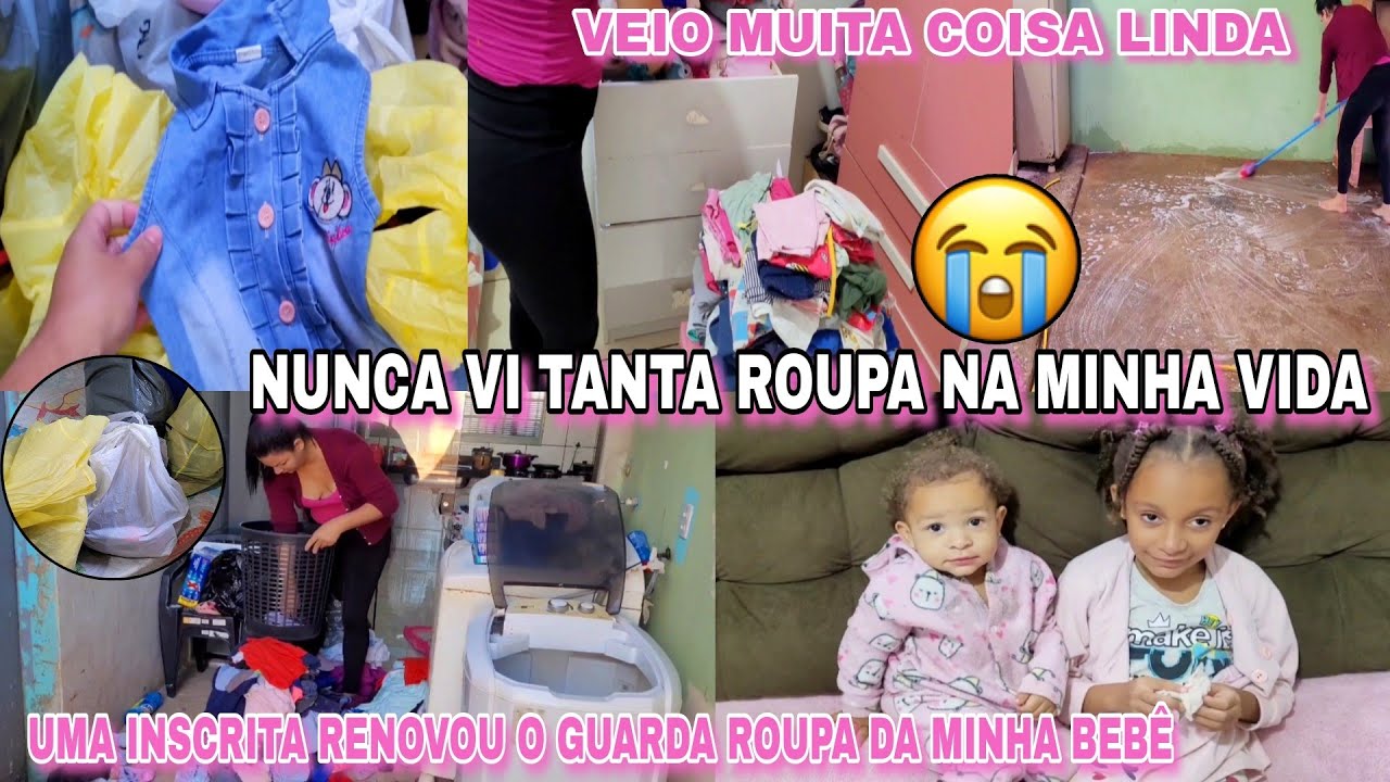 UMA INSCRITA RENOVOU O GUARDA ROUPA DA MINHA BEBÊ😭🙏 VEIO MUITA COISA LINDA🥹