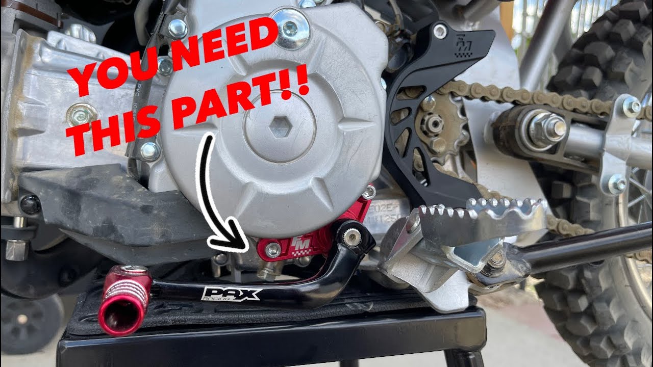 2022 CRF110 Faster Minis Shift Shaft Brace, Sprocket Guard, Shift Lever Install! EP. 5 #crf110