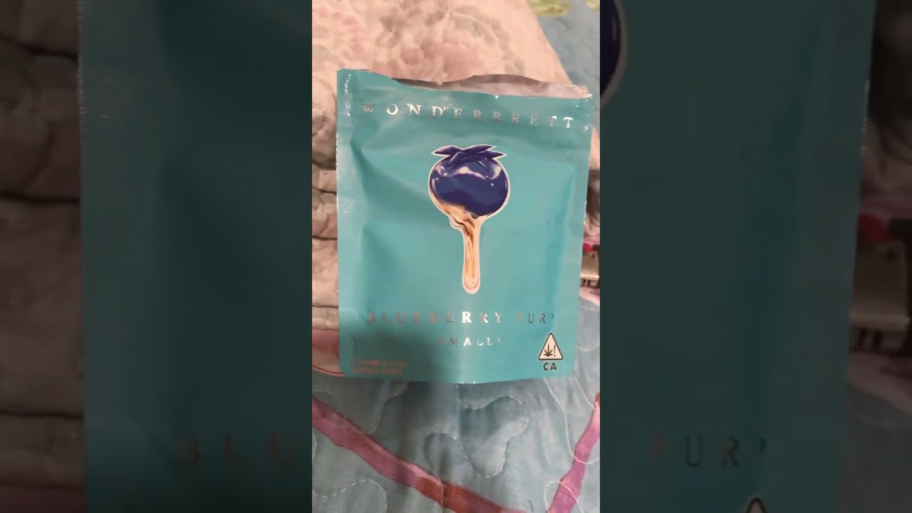 Wonderbrett blueberry purp smalls weed review