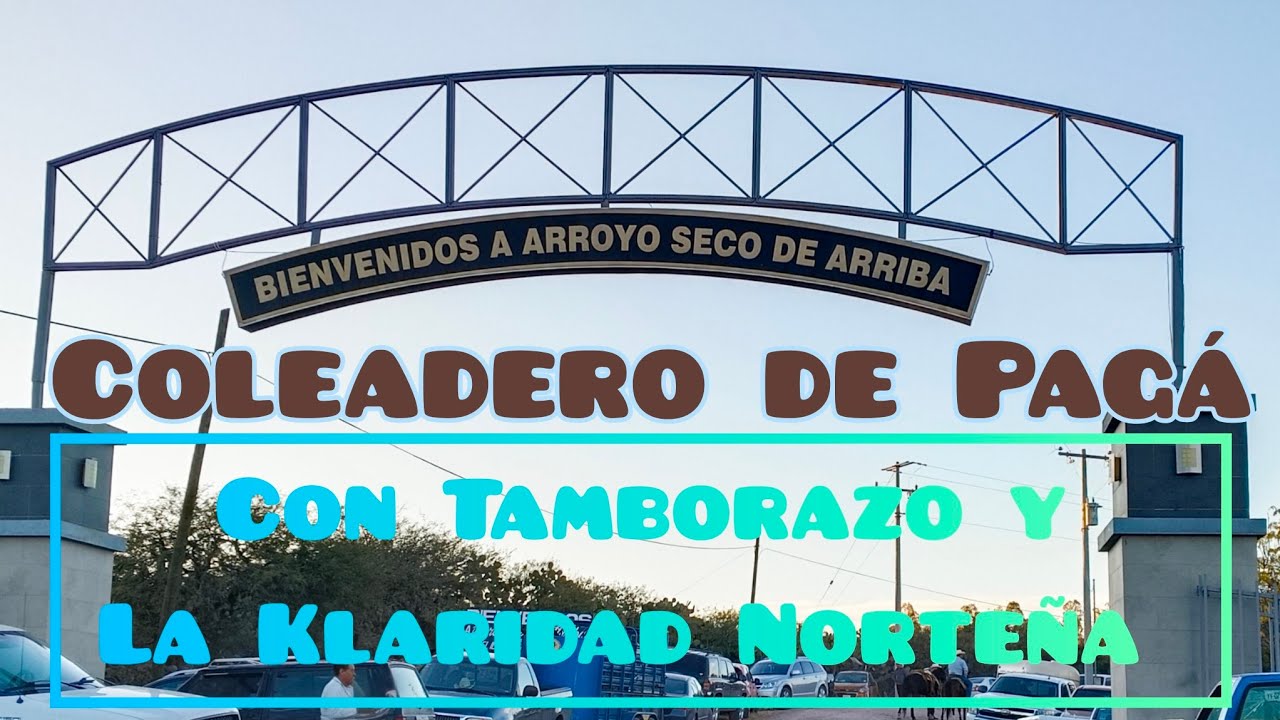 5/1/25 Para Colear hasta se amontonaban en el Coleadero de paga en Arroyo seco de arriba tamborazo