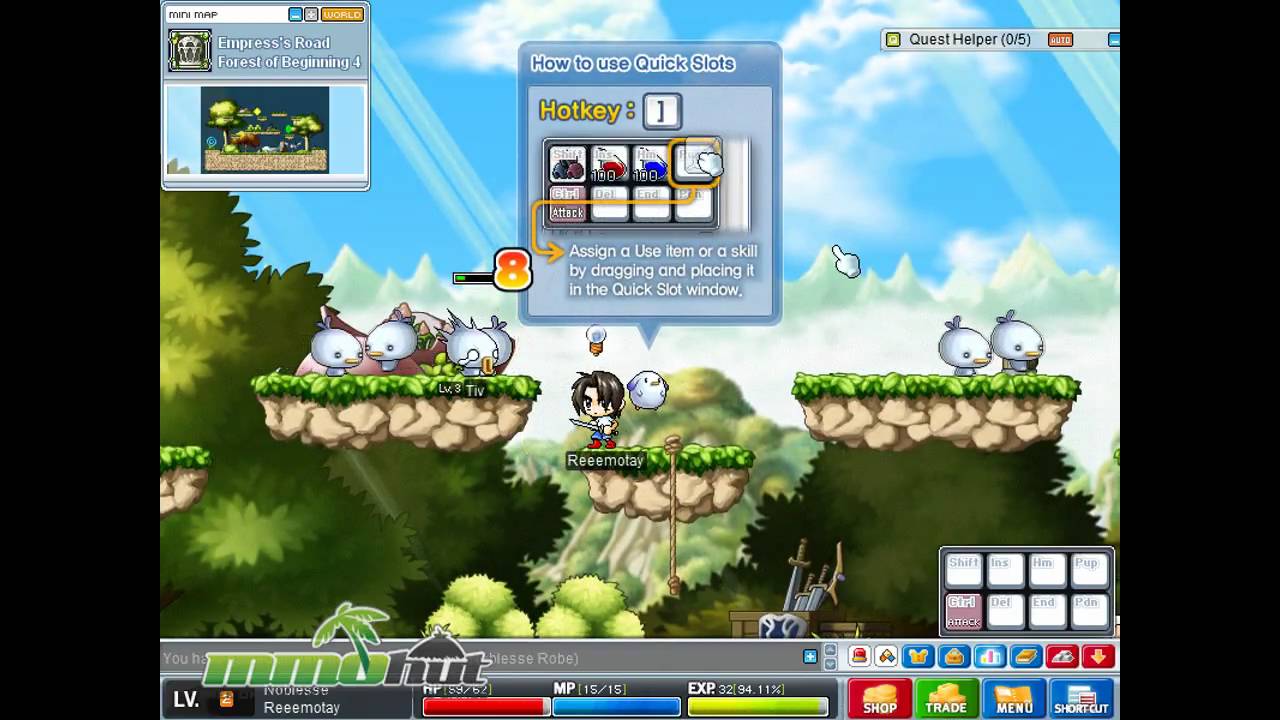 MapleStory Gameplay - First Look HD