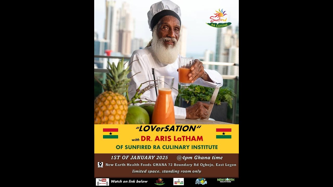 LOVerSATION WITH CHEF DR. ARIS LATHAM  1st of January 2025
