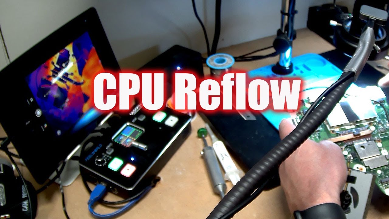 CPU & Chip reflow: Will it bring a laptop back from the dead?