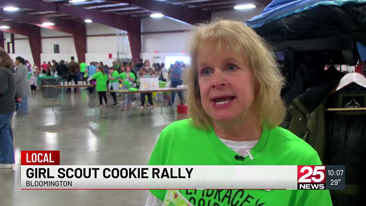 Girl scout cookie rally