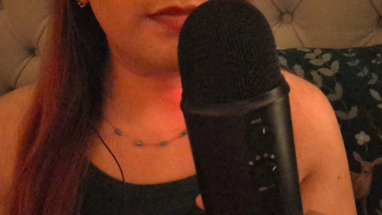 ASMR WHISPER RAMBLE UPCLOSE