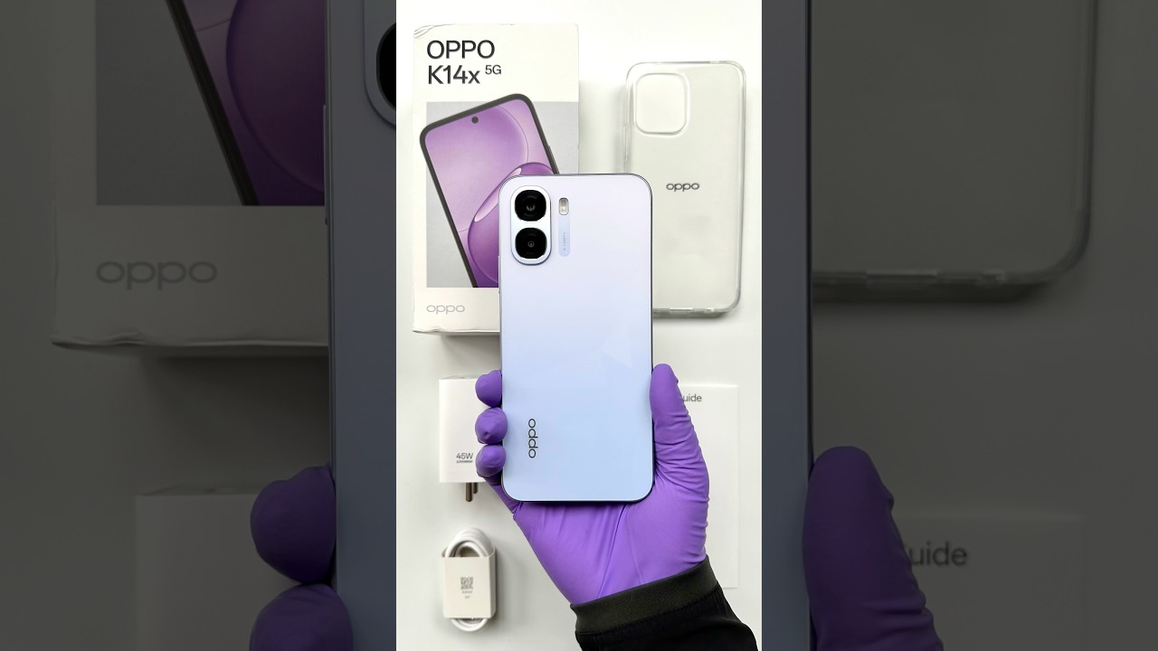 Oppo K14x 5G Unboxing #shorts