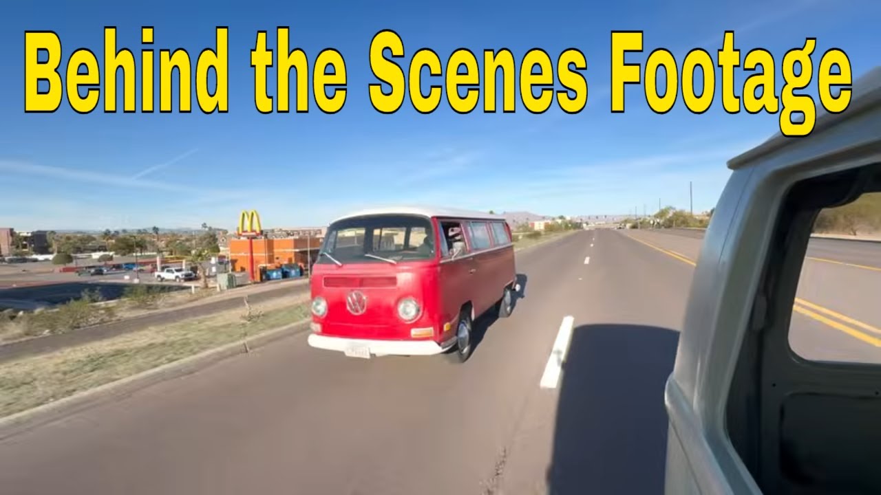 Buses by the Bridge | Behind the Scenes – Uncut Tesla VW Bus Ride