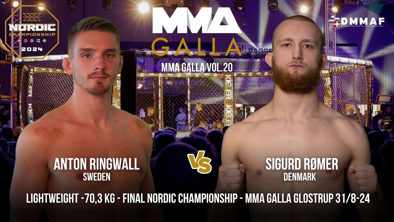 Anton Ringwall (Sweden) Vs. Sigurd Rømer (Denmark)