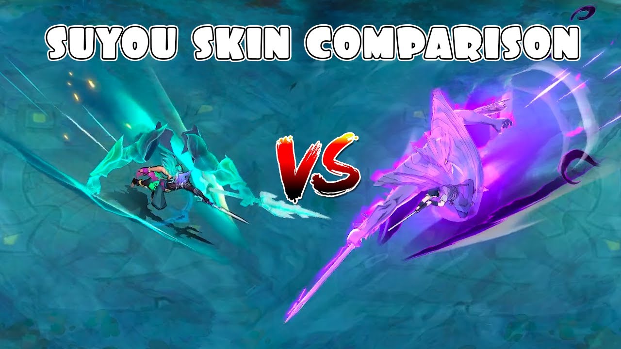 Suyou Sasuke Uchiha Skin Comparison