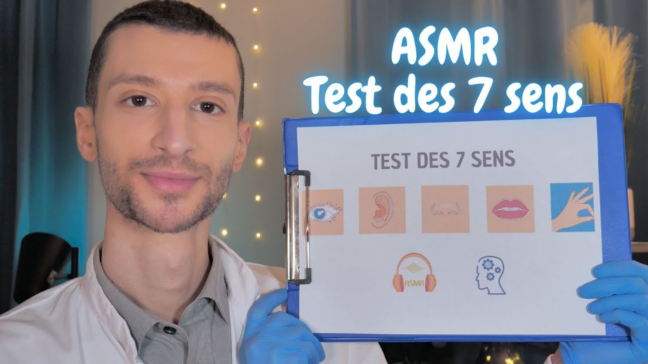 ASMR Roleplay Test des 7 sens