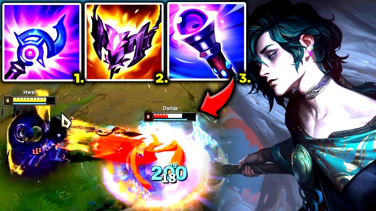 HWEI TOP BUT IF YOU BLINK, YOU'RE 100% DELETED! (NEW CHAMPION) - S13 Hwei TOP Gameplay Guide