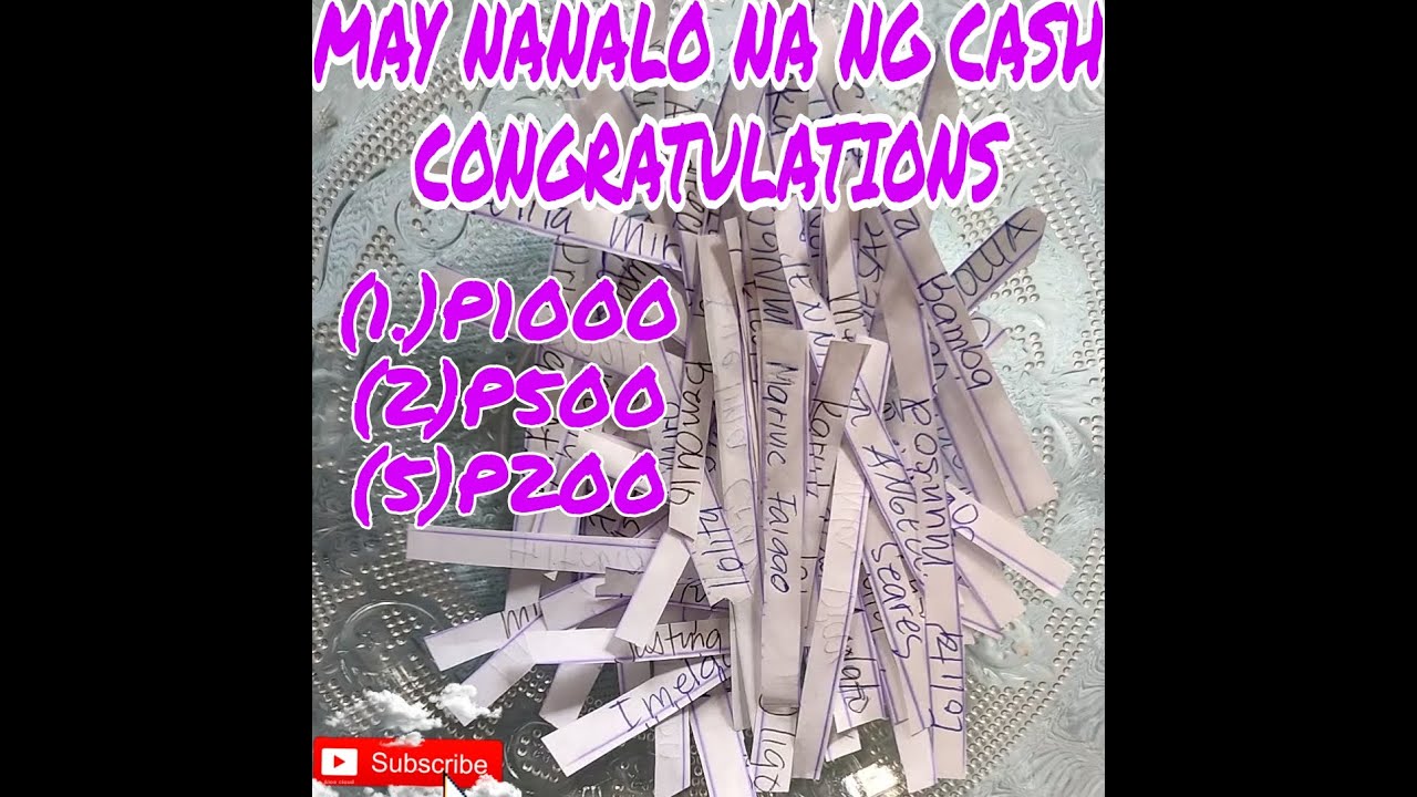 MAY NANALO NANG CASH/CONGRATULATIONS #CashRaffle #AvonMembership #AvonBusiness