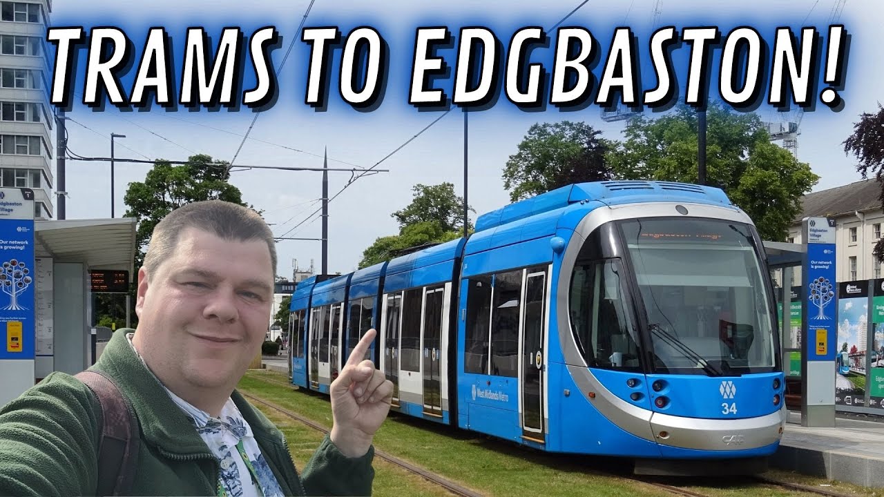 West Midlands Metro Journey to Edgbaston Village by Tram