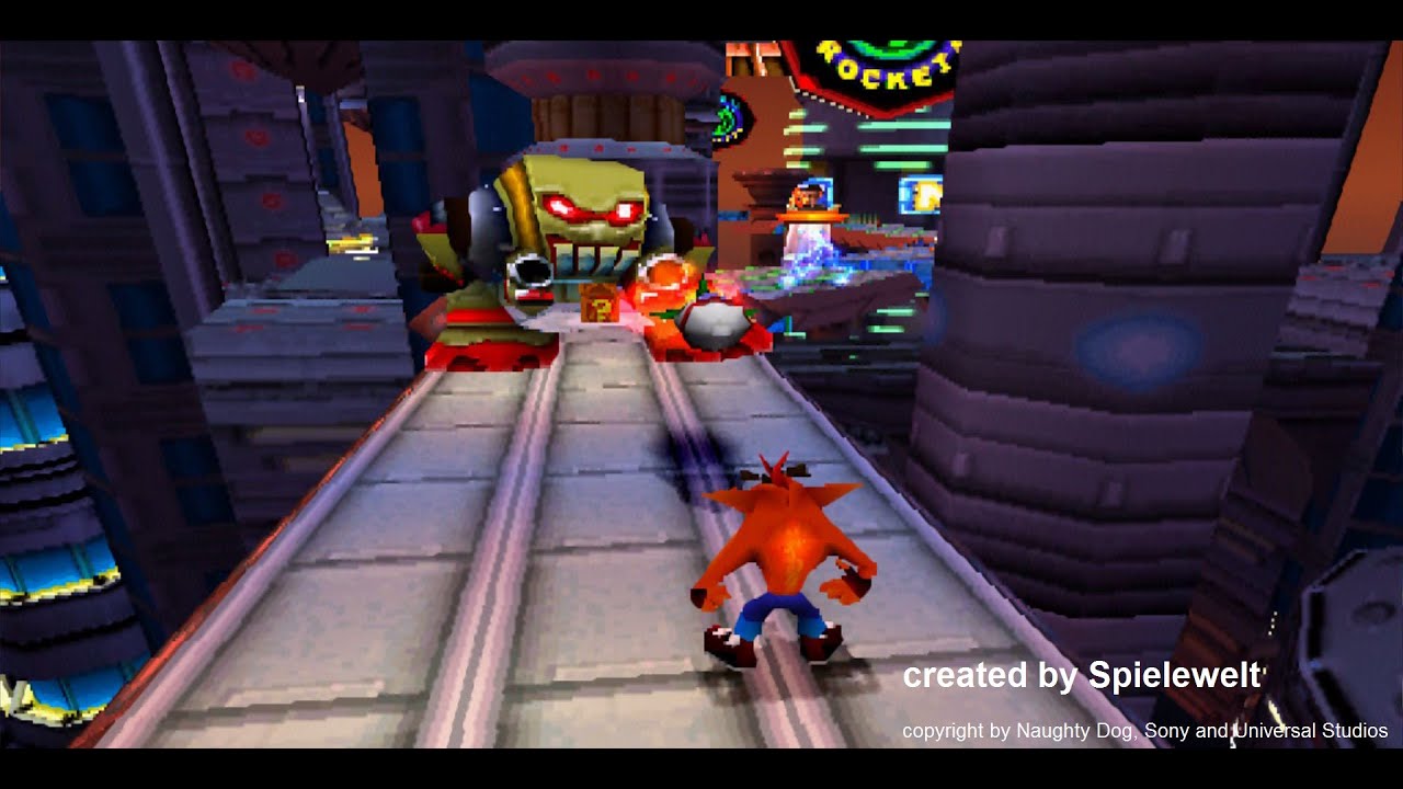 Crash Bandicoot 3: Warped - Future Death Route Theme Soundtrack OST Music