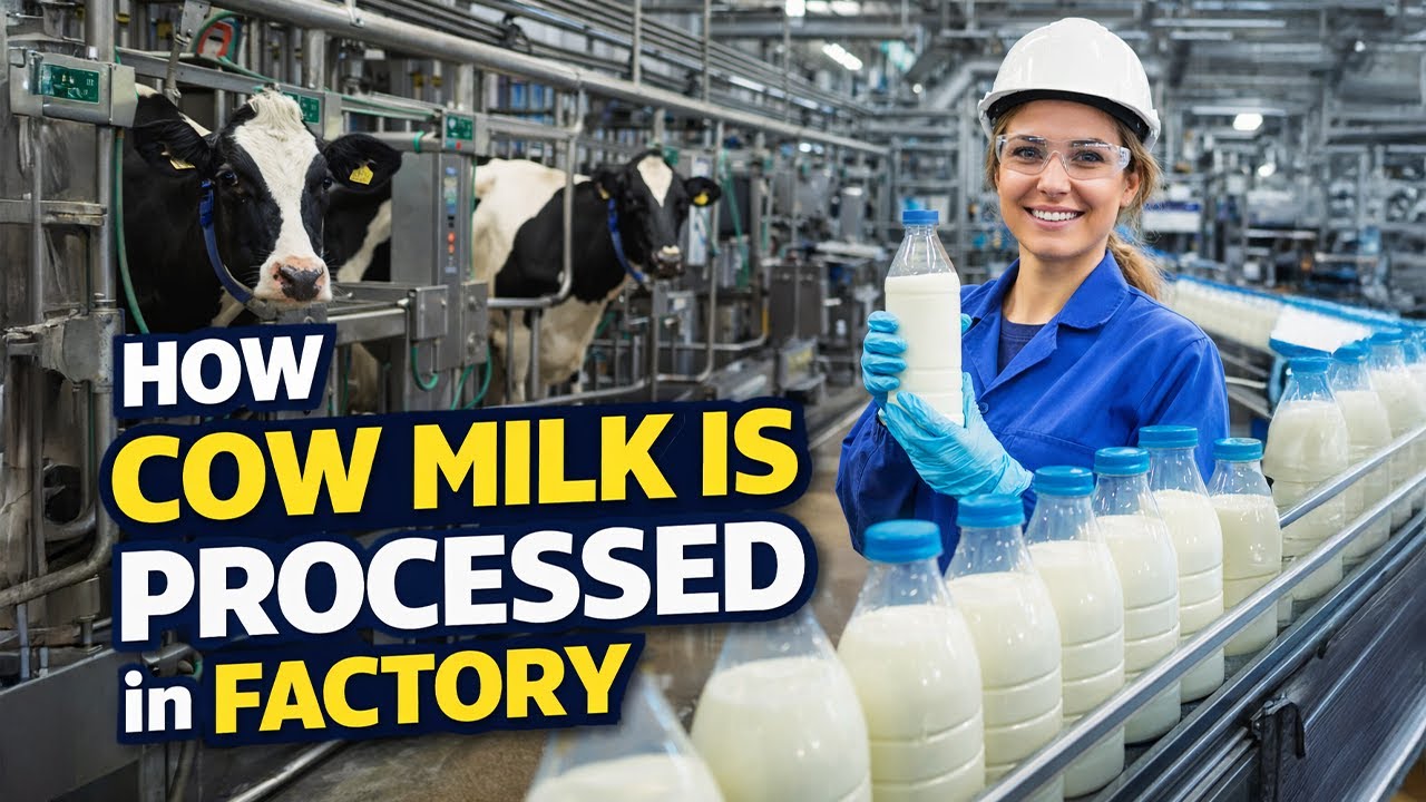 Inside a Modern Factory: How Cow Milk Is Processed at Industrial Scale