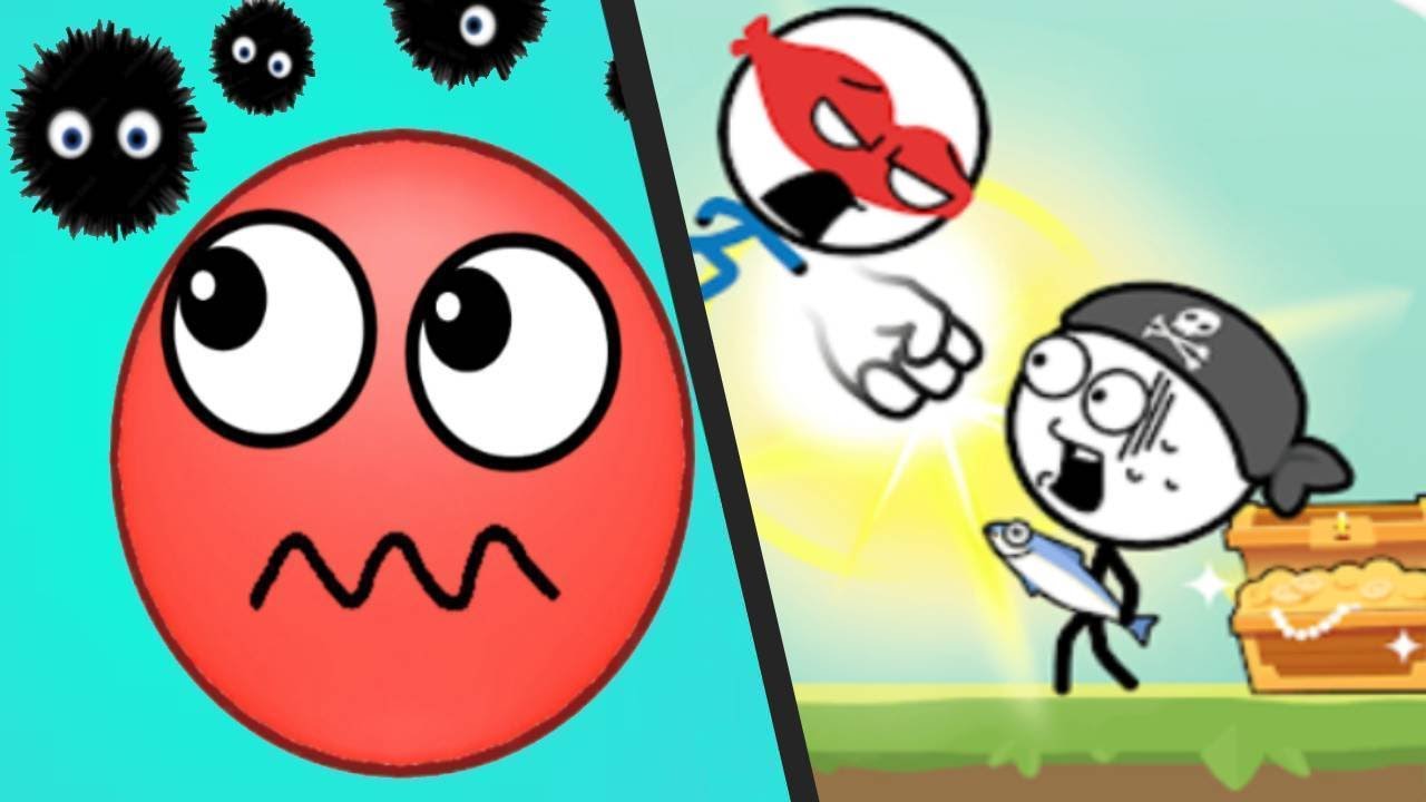 HIDE BALL vs ATTACK DRAW LINE - Satisfying Double gameplay All Levels Best UPDATE Android ios APK