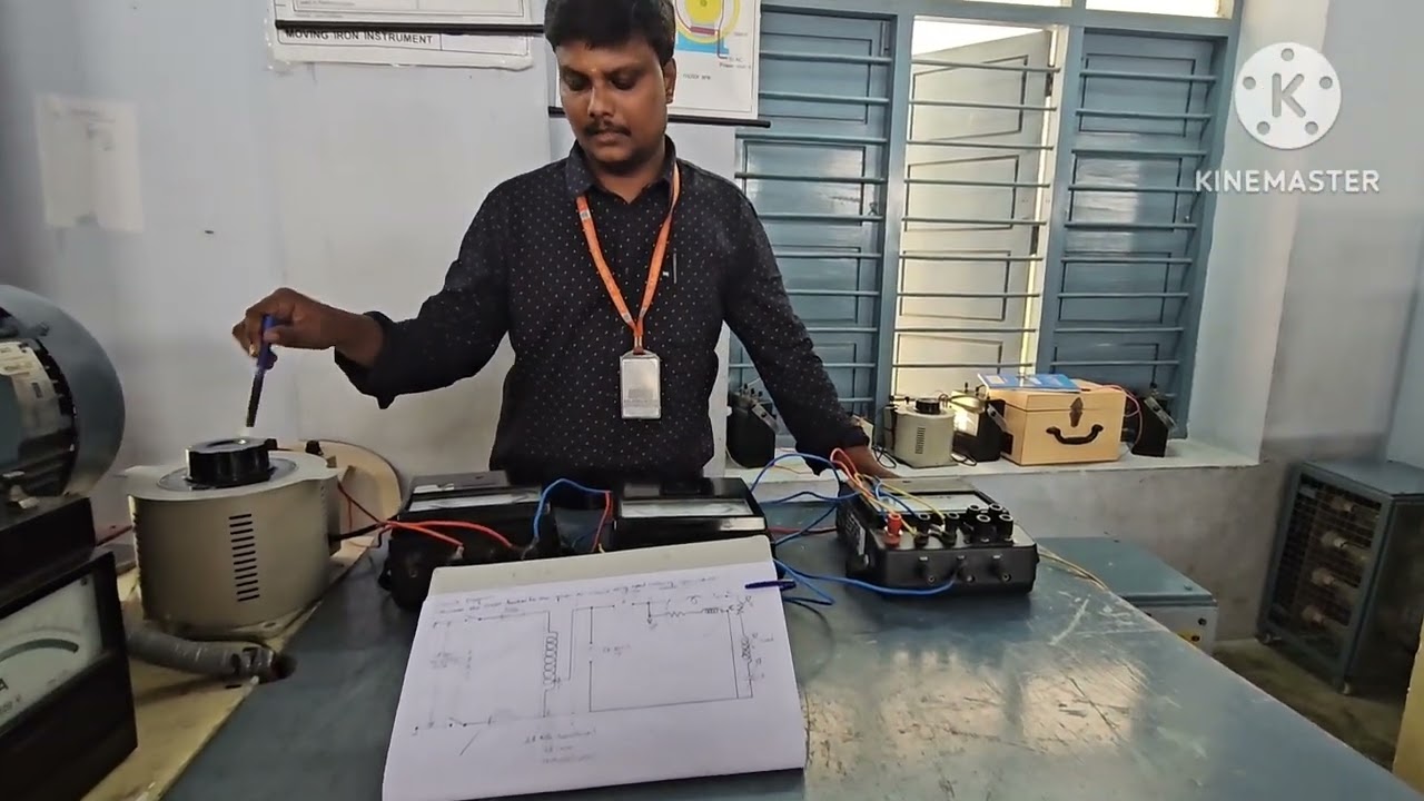 Measurement of Power & Power Factor in RLC Series Circuit - Practical Demonstration