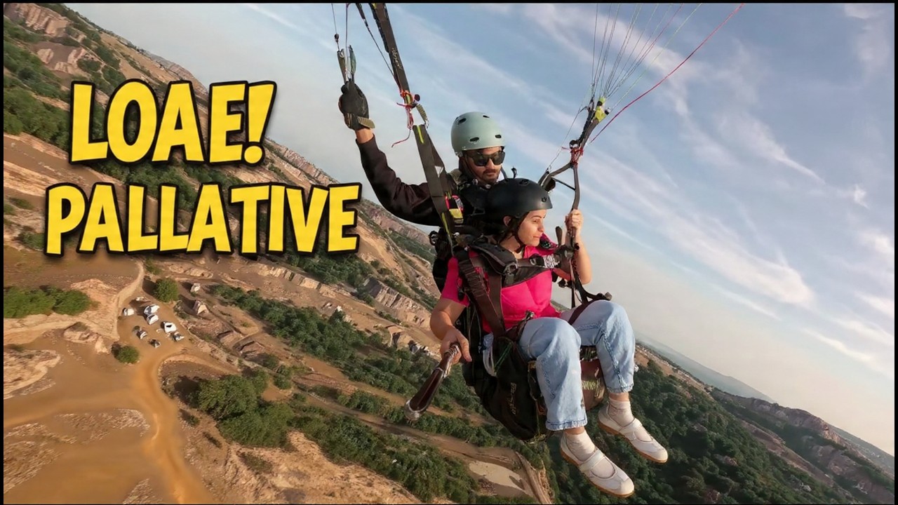 Paragliding Adventure Vlog 😍 Flying Over Mountains | Ultimate Couple Adventure Experience