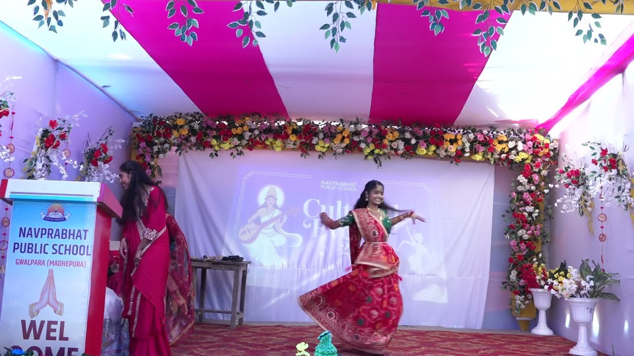 Jhijhiya dance performed by Shalini Kumari student of NPS Gwalpara