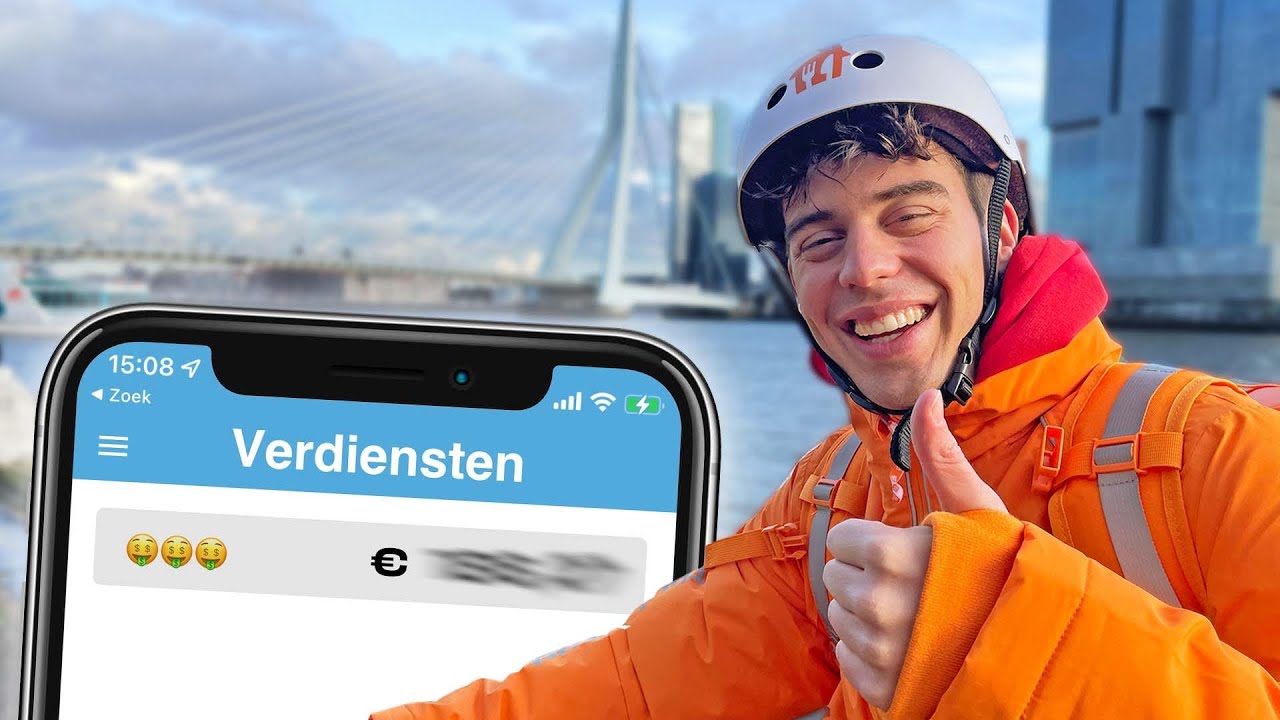 Ik werkte 10 uur voor Thuisbezorgd (en verdiende &euro;__)