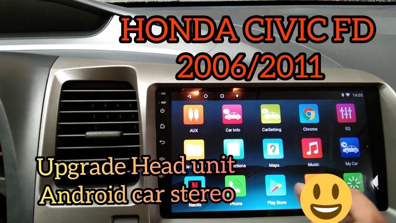 HONDA CIVIC FD 2006/2011 upgrade Head unit android car stereo