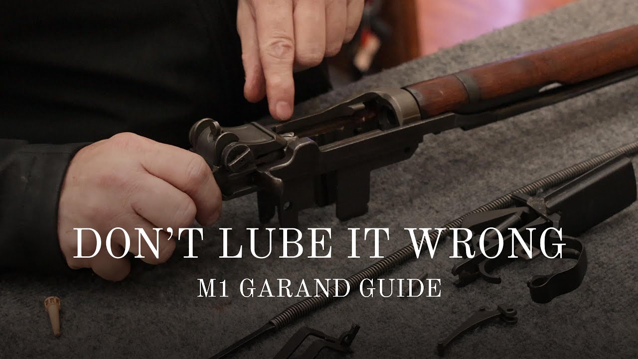 How to Properly Lubricate an M1 Garand Before Shooting | Expert WWII Rifle Guide