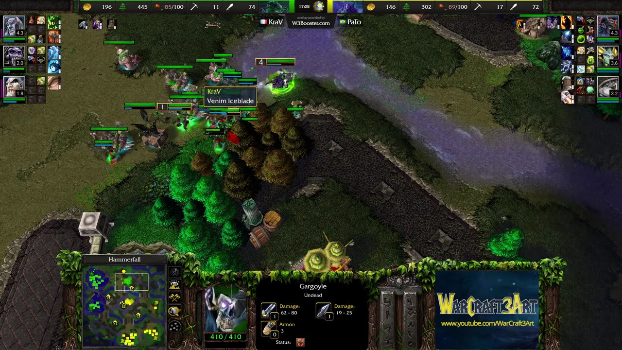 PaTo(NE) vs KraV(UD) - Warcraft 3: Classic - RN8322