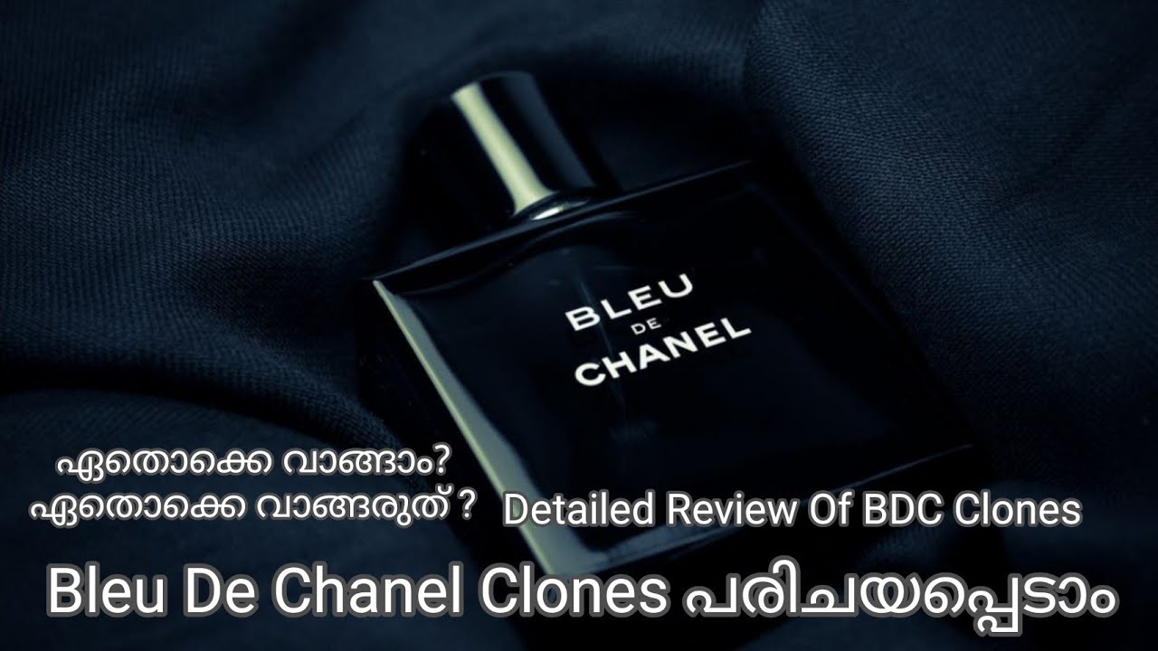 Bleu De Chanel Clones Compared | Which Are The Best Clones Of Bleu De Chanel ? Malayalam Review