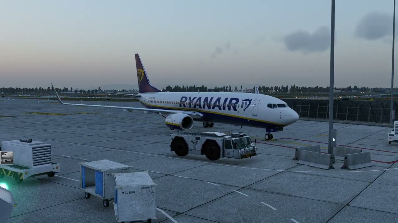 X-Plane 12 | The Stock Laminar 737-800 | Dublin To Kerry | FR611 | Using The Stock Ground Textures