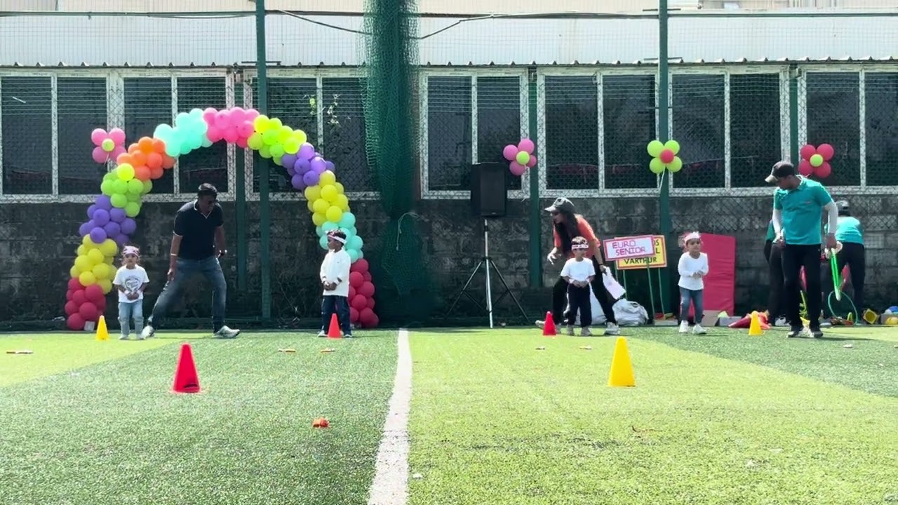 Saksham’s first sports day Eurokids, 39th jan, 2026